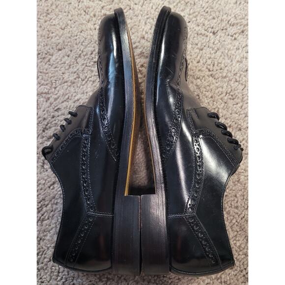 Cole Haan Air Carter Wingtip Black Leather Oxford Shoes 7.5M main image 7